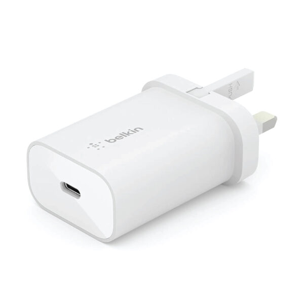 Belkin 25W  Usb C  Wall Charger With Included Usb C To Lightning Mfi Cable, Power Adapter - Image 3