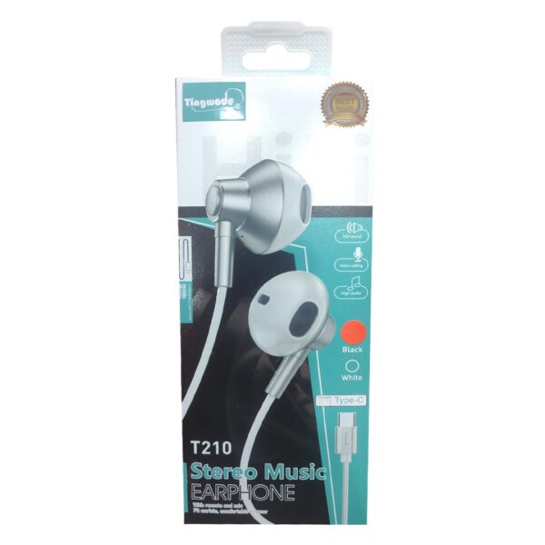 Tingwode Stereo Music Earphone Left Side Only T210