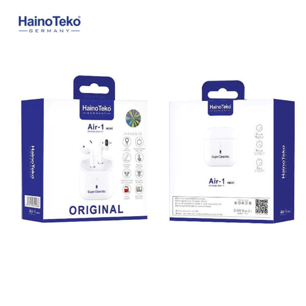 Haino  Teko Air-1 Mini Wireless Ear Buds White - Germany - Image 3