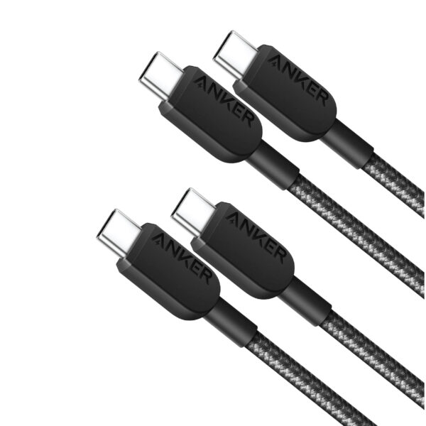 Anker USB C Cable, 310 USB C to USB C Cable (6ft, 2 Pack), (60W/3A) USB C Charger Cable Fast Charge - Image 2