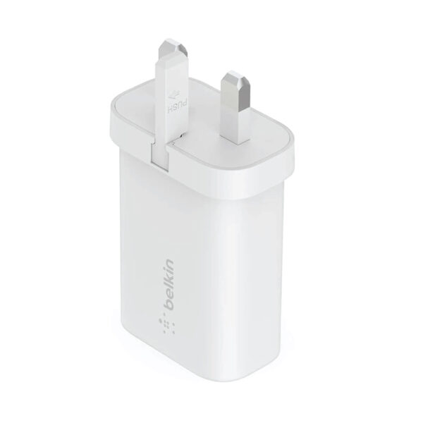 Belkin 25W  Usb C  Wall Charger With Included Usb C To Lightning Mfi Cable, Power Adapter - Image 2