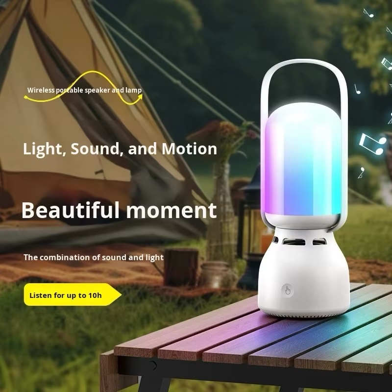 OALE iBazz 50 | RGB Camping Lantern & Bluetooth Speaker – 24H Playtime - Image 5
