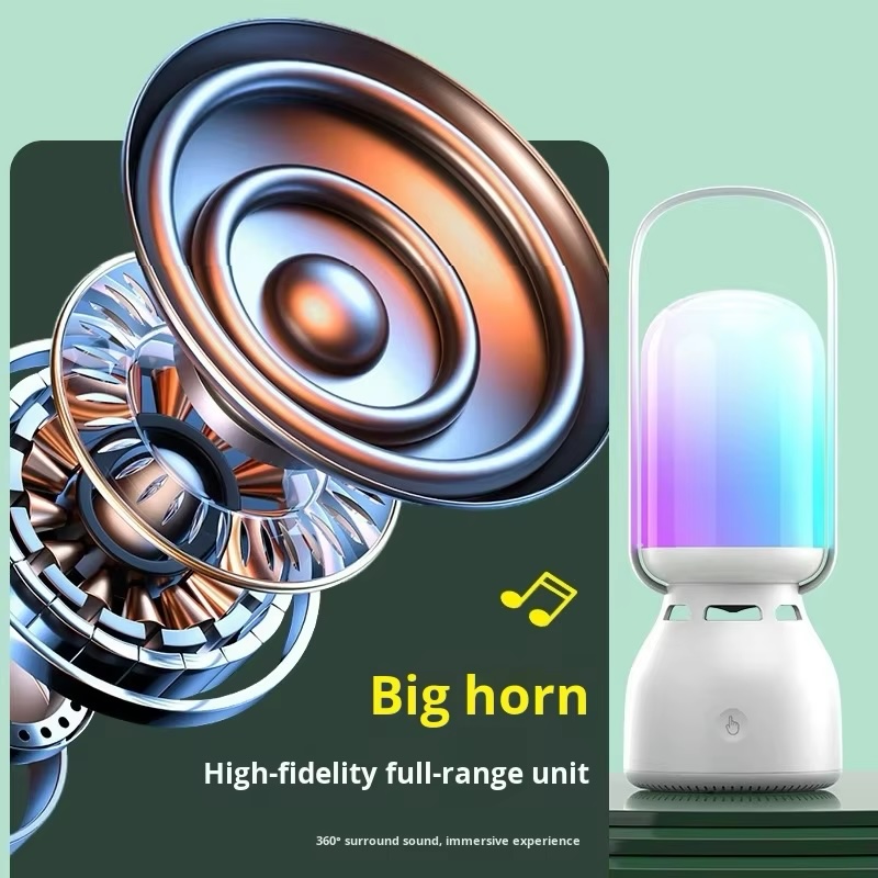 OALE iBazz 50 | RGB Camping Lantern & Bluetooth Speaker – 24H Playtime - Image 3
