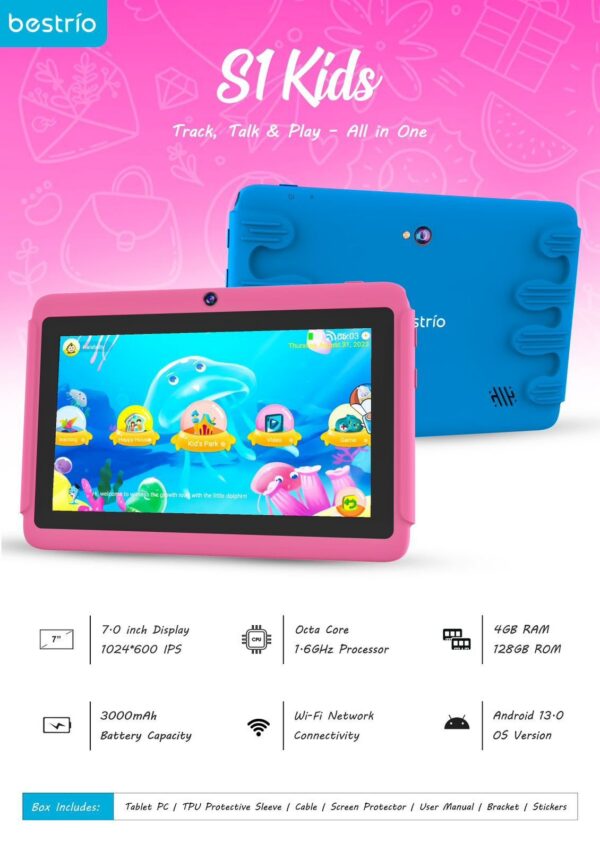 BESTRIO KIDS TAB S1 128GB