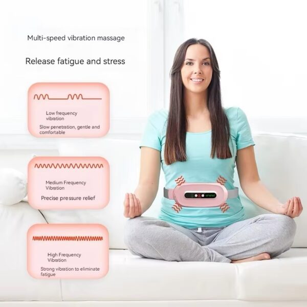 Wearable Electric Heating Pad for Waist & Abdomen