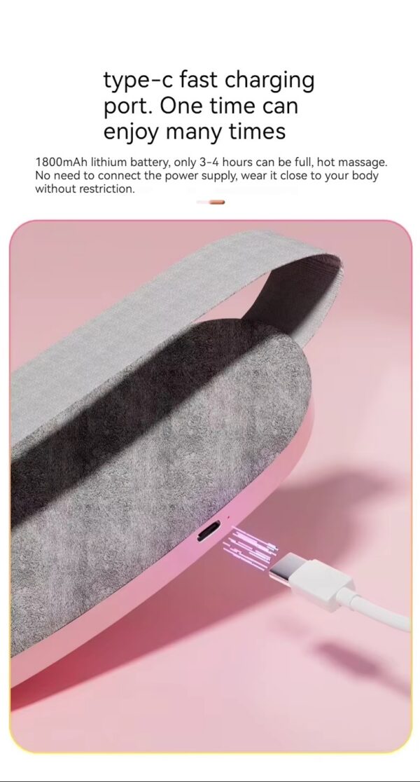 Wearable Electric Heating Pad for Waist & Abdomen
