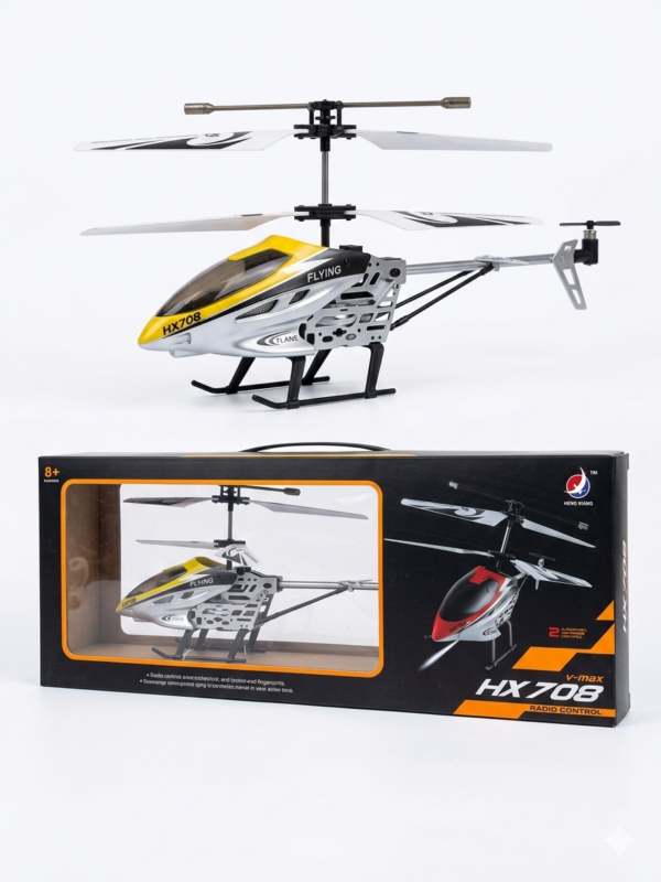 HX708 V-Max Exquisite Radio Control Helicopter – 2.5 Channel Remote Control Aircraft