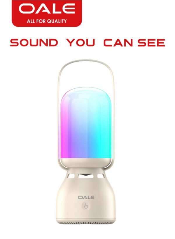 OALE iBazz 50 | RGB Camping Lantern & Bluetooth Speaker – 24H Playtime